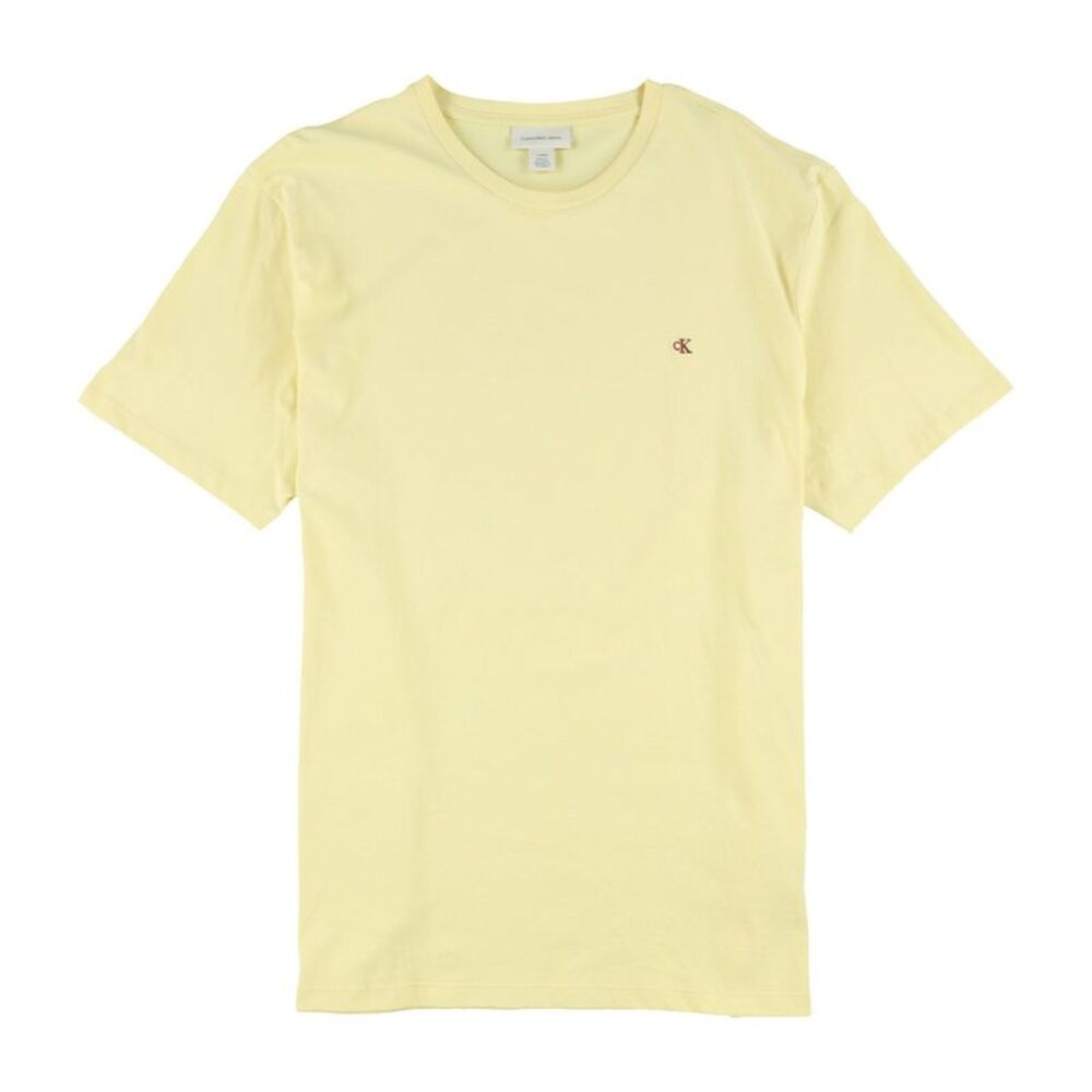 Calvin Klein Mens Embroidered Logo Basic T-Shirt, NWT